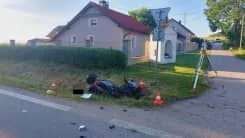 Tai nạn thương tâm gần Plzeň, một người lái mô tô 76 tuổi đã tử vong