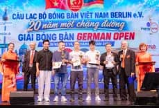 Giải Germany Open và dấu mốc 20 năm CLB Bóng bàn Việt Nam Berlin