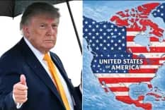 Sốc khi ông Trump đăng bản đồ cờ Mỹ phủ lên một loạt quốc gia, 'chiếm' phần lớn Bắc Mỹ