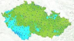 Băng giá xuất hiện cả ở các thành phố lớn của Séc, nhiệt độ tại Šumava giảm xuống -10°C