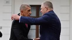 Thủ tướng Séc Andrej Babiš tiếp Thủ tướng Slovakia Robert Fico tại Praha