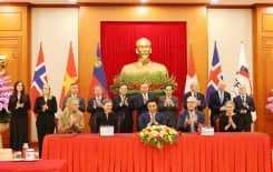 Việt Nam - EFTA chính thức ký kết Hiệp định Thương mại tự do