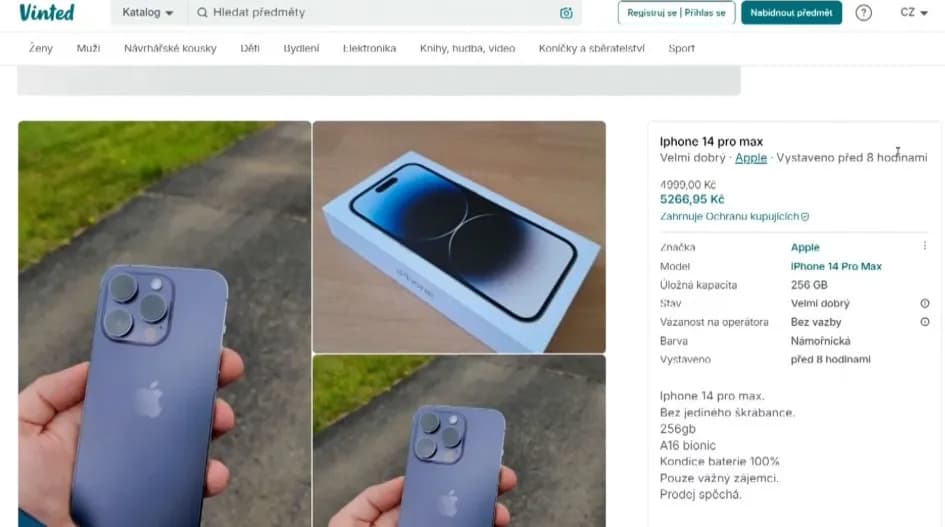 Chiêu lừa đảo mới trên nền tảng mua bán đồ cũ trực tuyến Vinted
