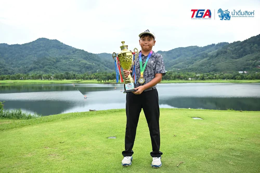 Golfer 11 tuổi của Việt Nam vô địch giải trẻ quốc tế tại Thái Lan