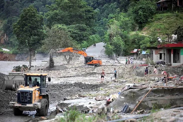Sau lũ quét, Nepal yêu cầu 'các nước phát thải lớn' phải bồi thường 20 triệu USD