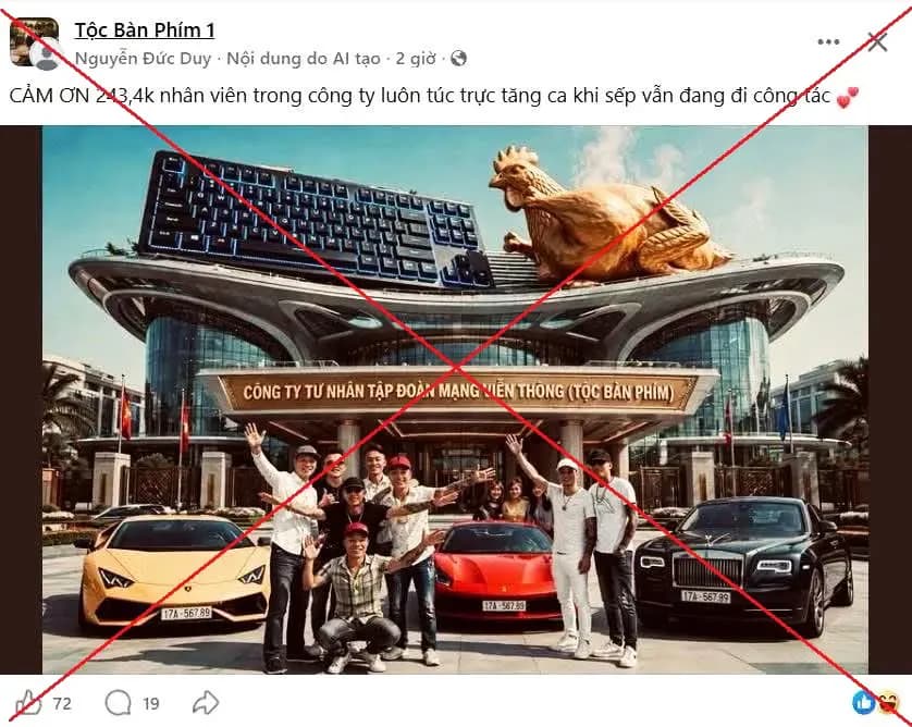Phạt quản trị viên hội nhóm Facebook duyệt đăng tin sai sự thật về ‘giang hồ mạng’ Trường Con
