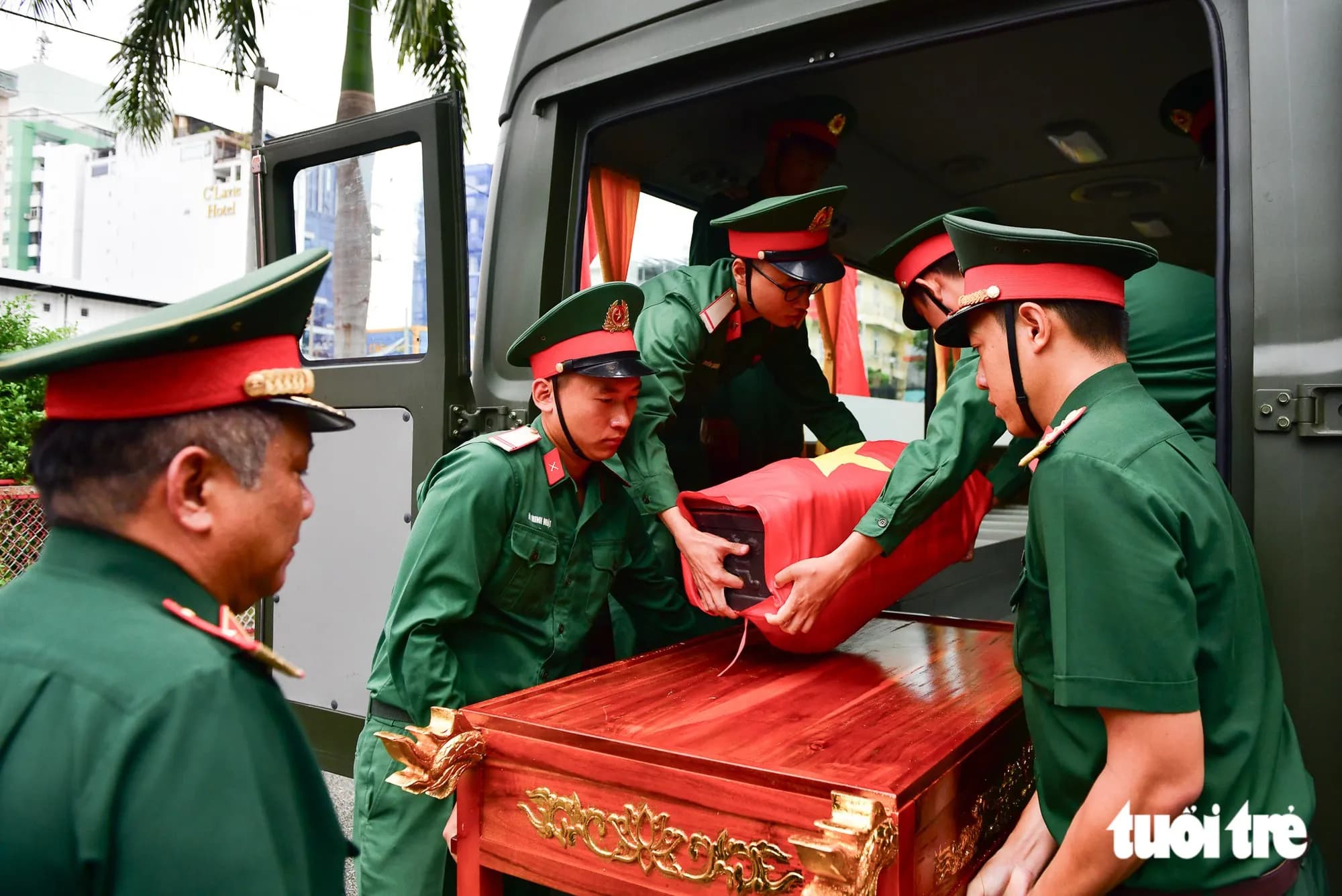Sơ duyệt Lễ truy điệu, an táng hài cốt liệt sĩ tại công viên Lê Thị Riêng
