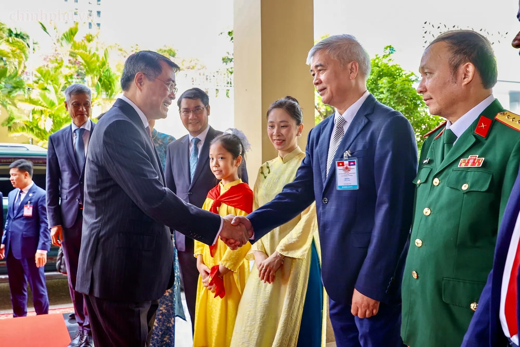 Thủ tướng Lê Minh Hưng đề nghị Campuchia tạo thuận lợi cho cộng đồng người gốc Việt