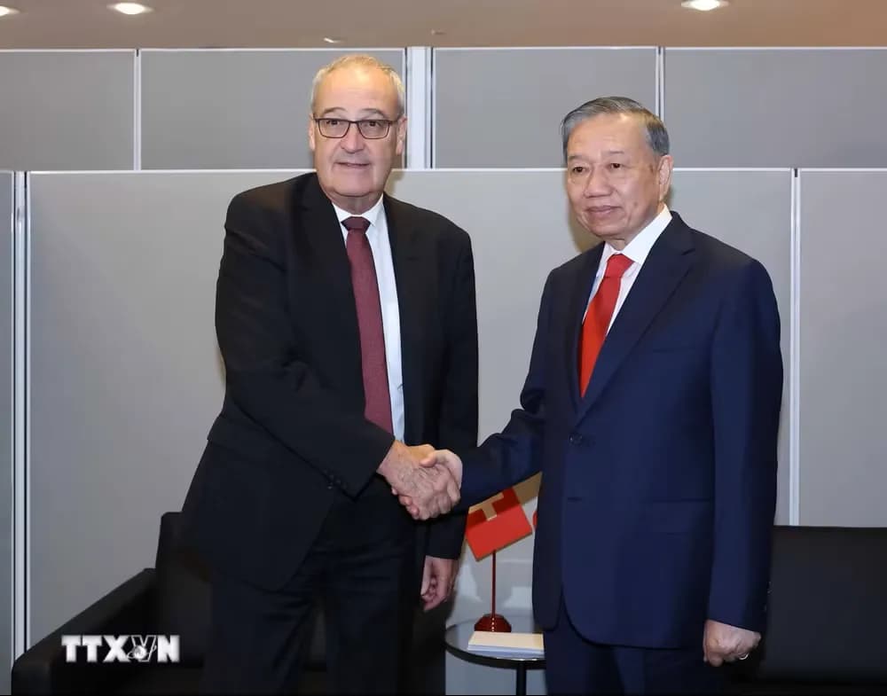 Tổng thống Thụy Sĩ Guy Parmelin sắp thăm Việt Nam