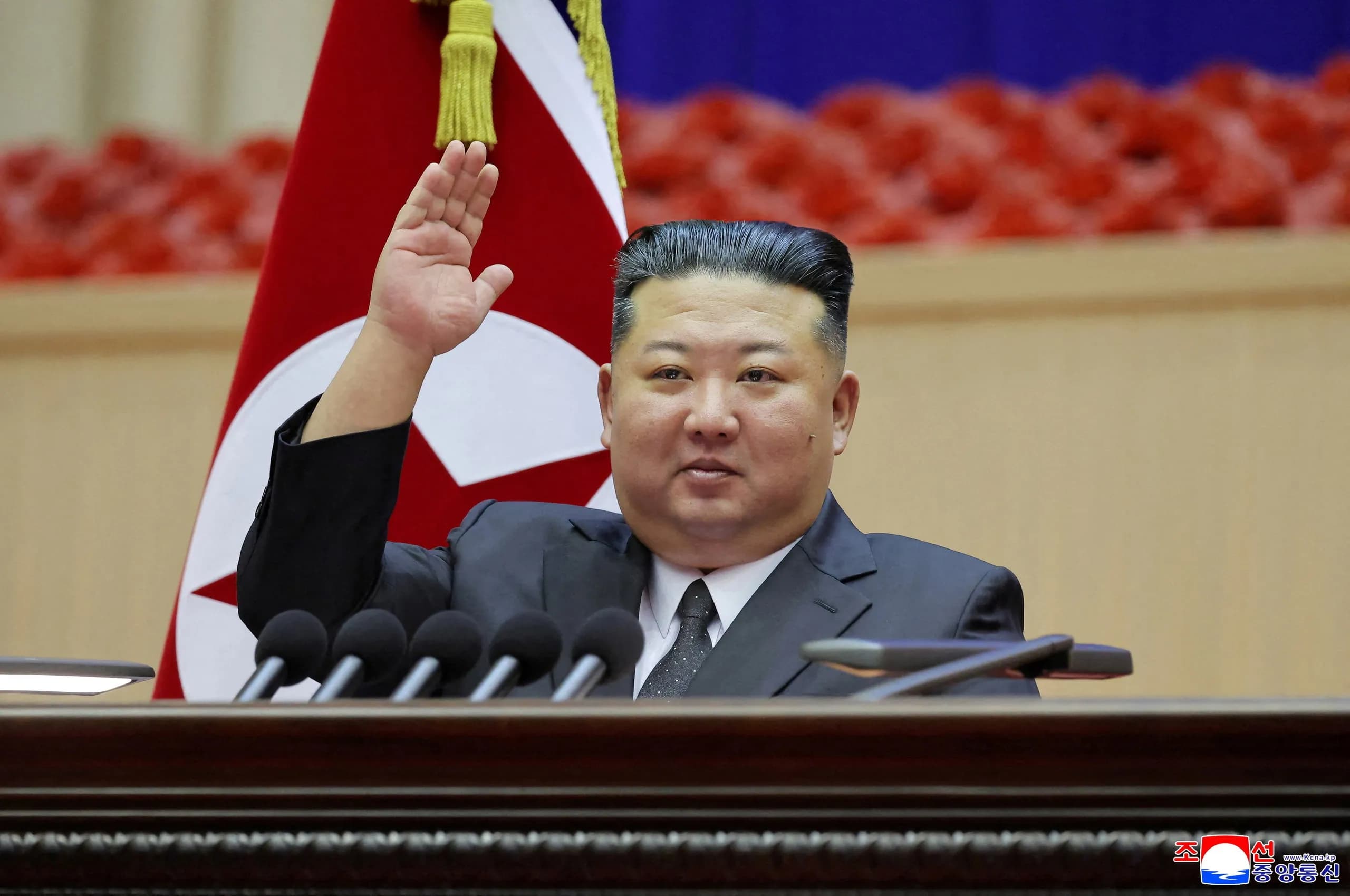 Triều Tiên công bố ảnh ông Kim Jong Un dự hội nghị các chỉ huy đại đội quân đội