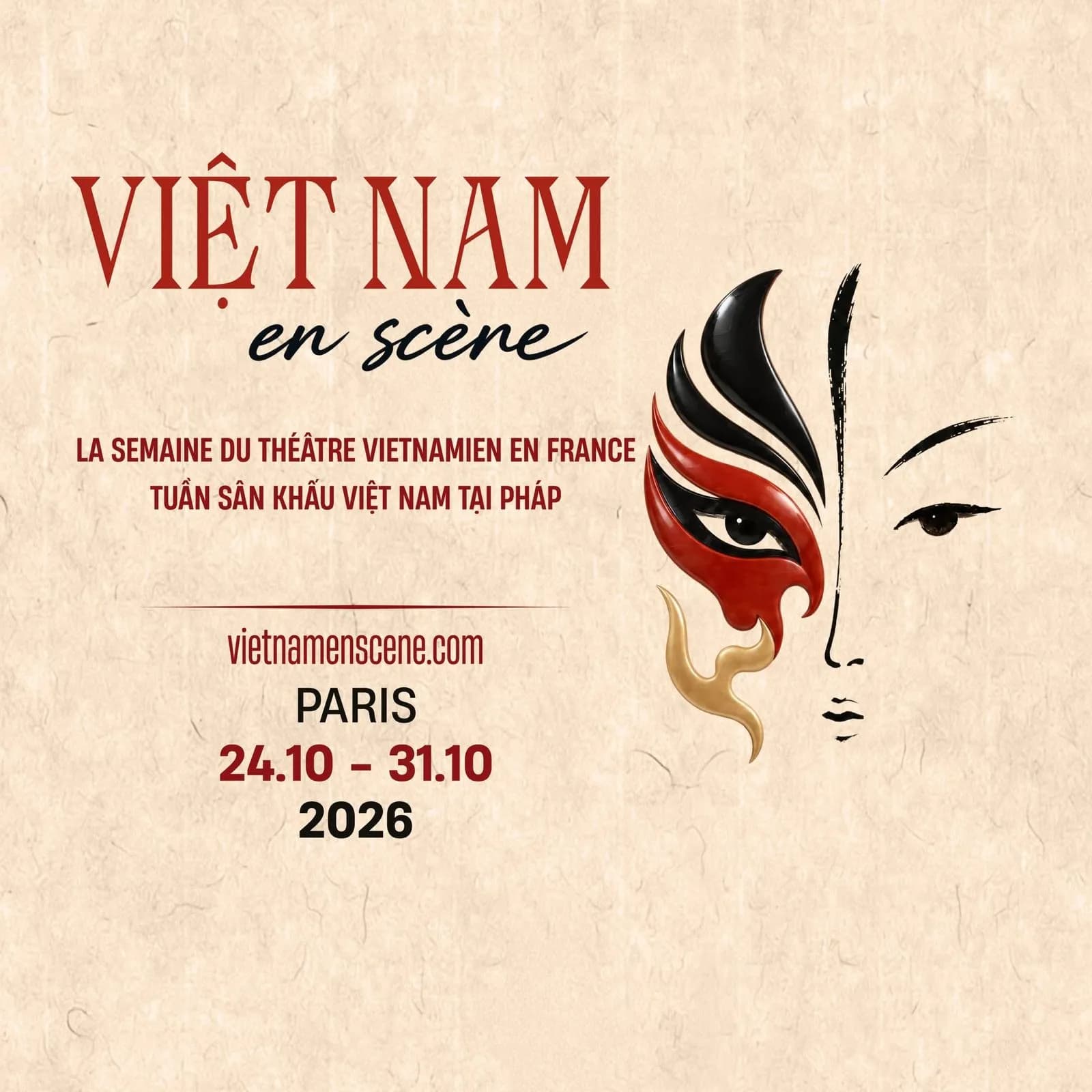 Sân khấu Việt Nam giữa mùa thu Paris