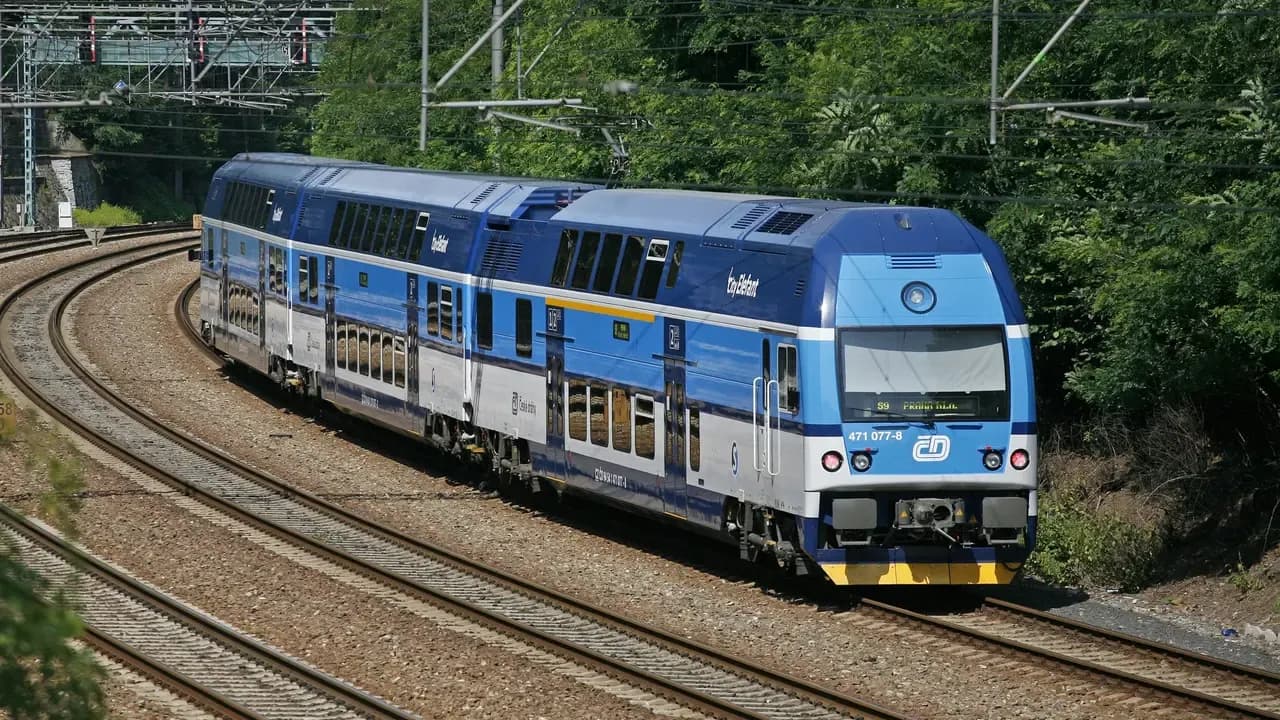 Đường sắt Séc hạn chế tàu chạy từ Praha đến Říčany trong ba tuần 