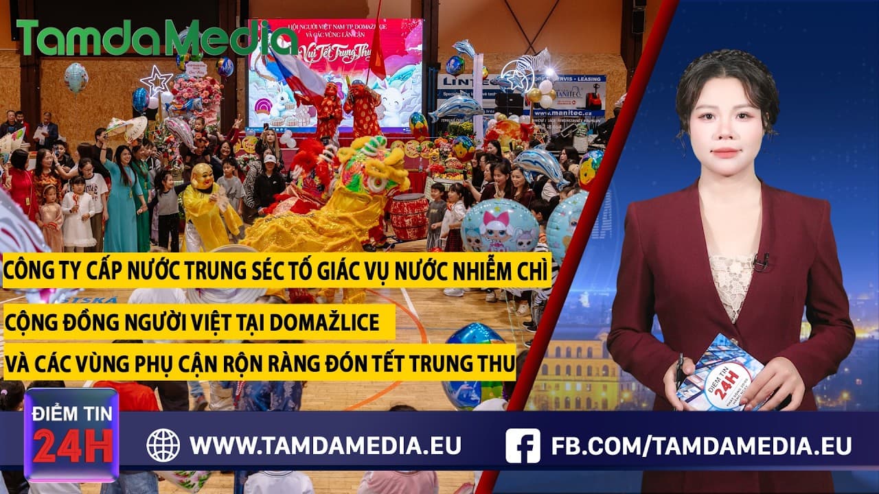 TamdaMedia | ĐIỂM TIN 24H - 26.09.2026 | Công ty cấp nước Trung Séc tố giác vụ nước nhiễm chì