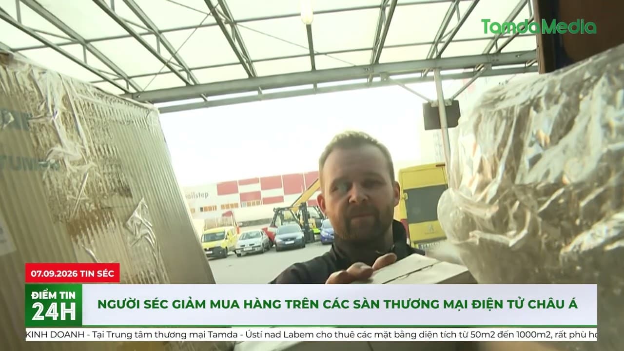Người Séc giảm mua hàng trên các sàn thương mại điện tử châu Á
