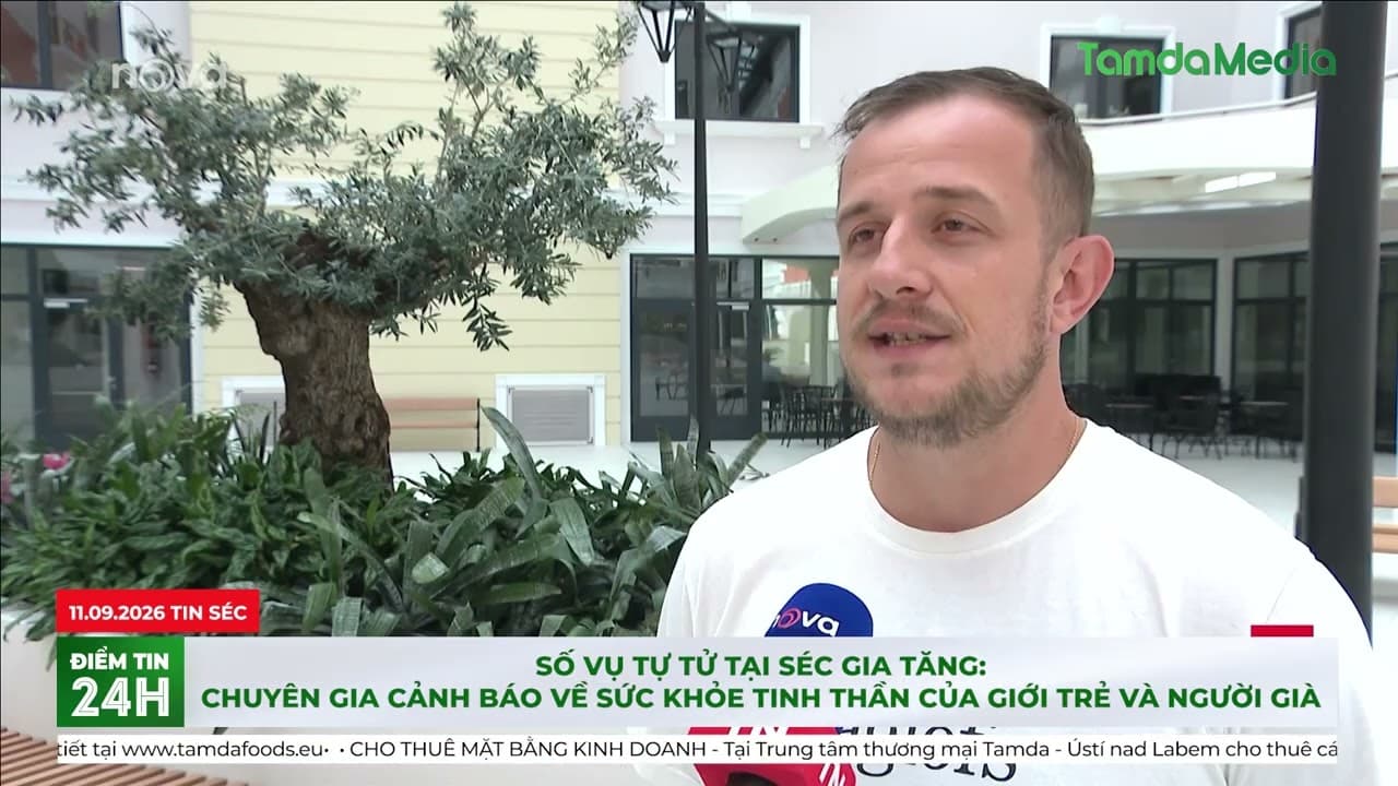 Số vụ tự tử tại Séc gia tăng Chuyên gia cảnh báo về sức khỏe tinh thần của giới trẻ và người già