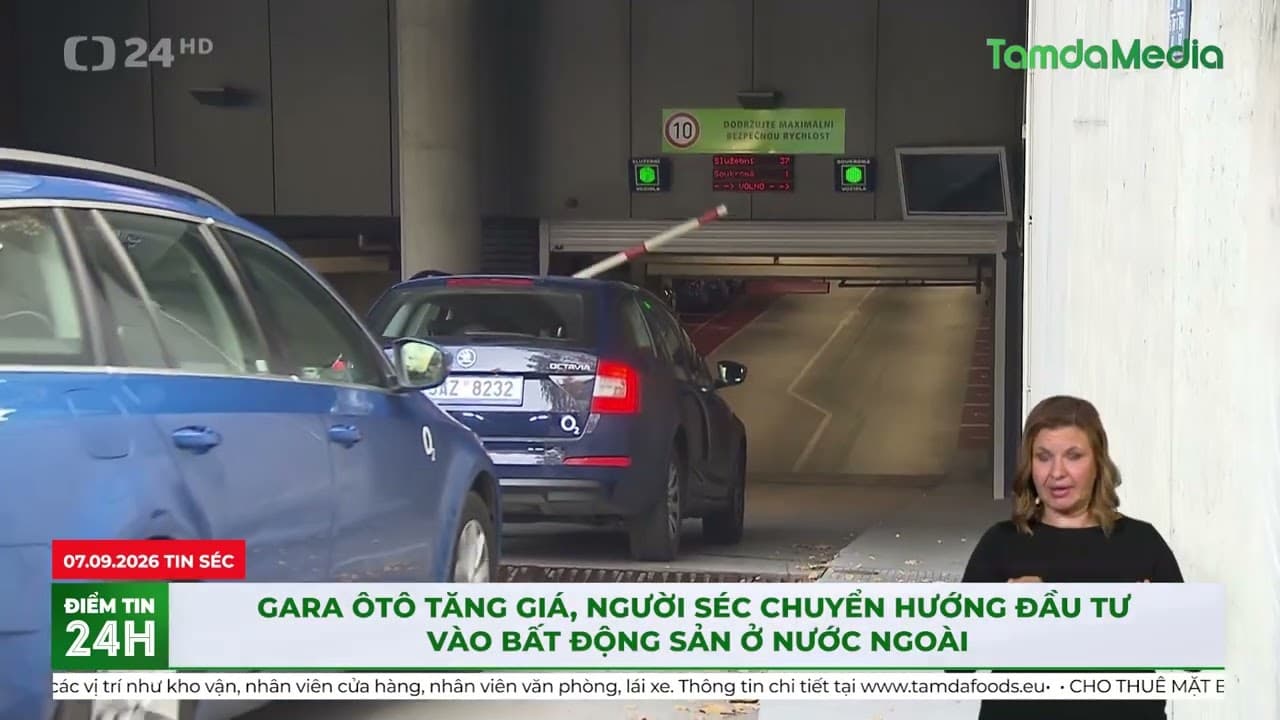 Xu hướng mới Gara ôtô lên ngôi, Séc chuyển hướng đầu tư vào bất động sản ở nước ngoài