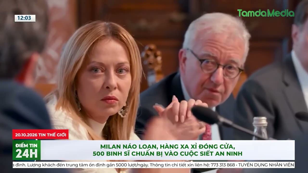 Milan náo loạn, hàng xa xỉ đóng cửa, 500 binh sĩ chuẩn bị vào cuộc siết an ninh