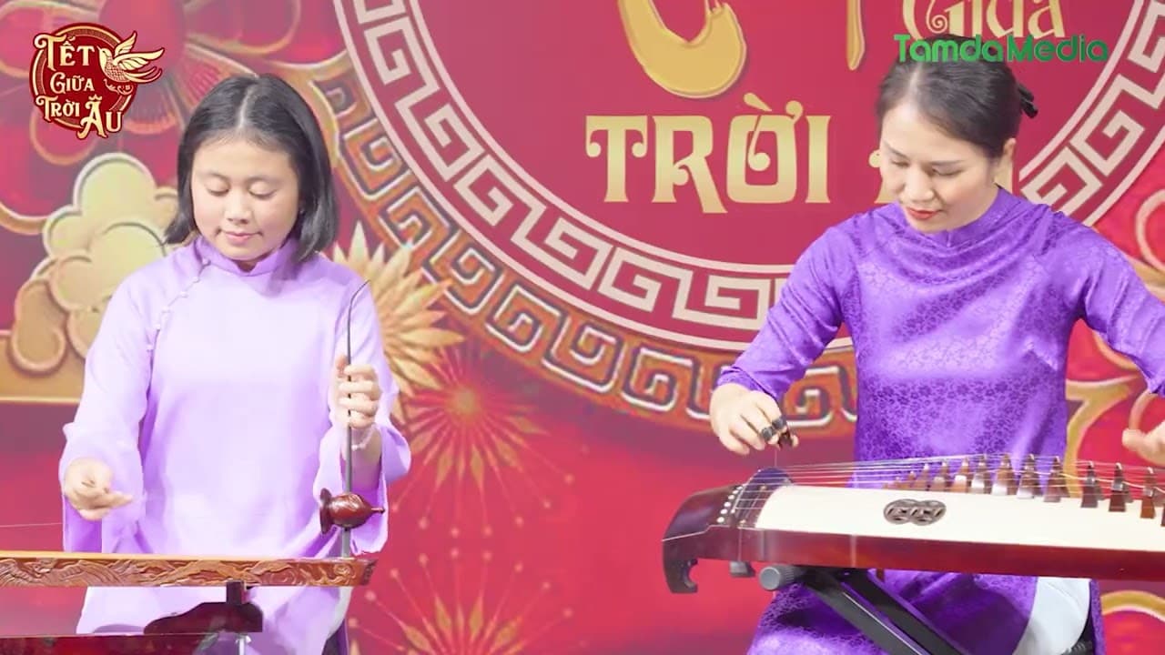 TẾT GIỮA TRỜI ÂU 2025 | Tứ Quý - Điệu Chèo Cổ | Nghệ sĩ Huyền Ly và bé Minh Anh