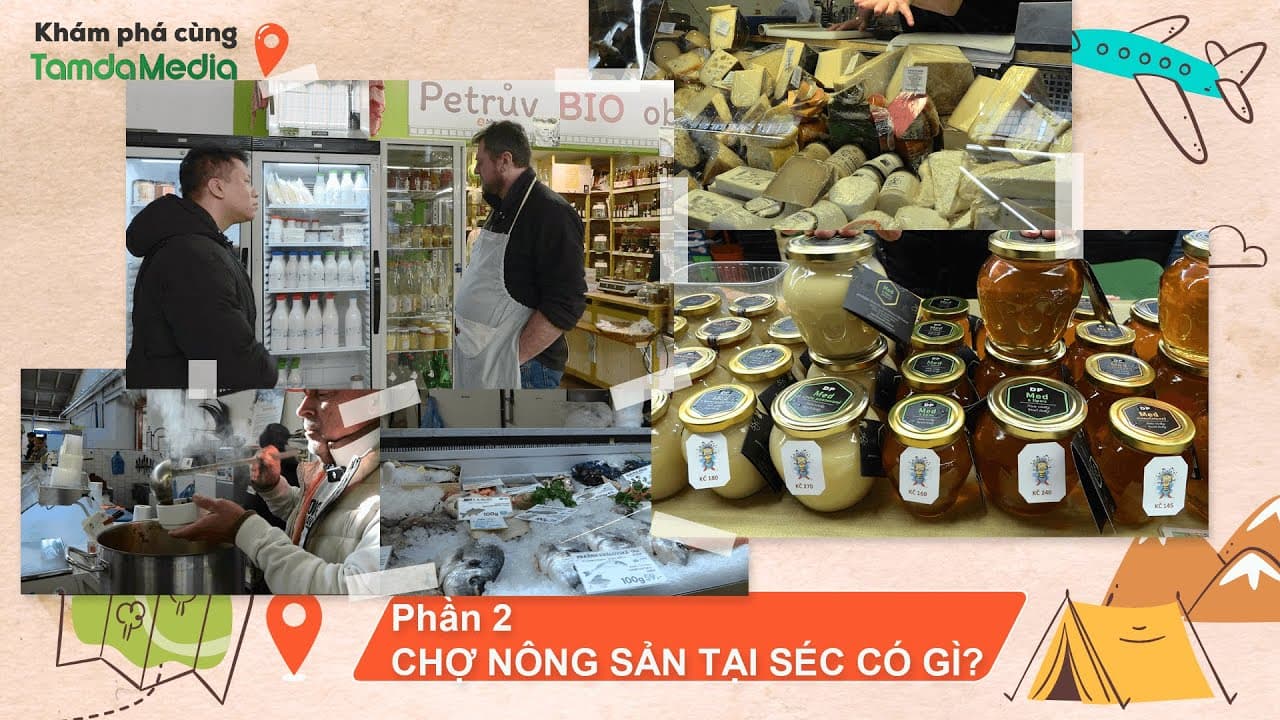 KHÁM PHÁ CÙNG TAMDAMEDIA THÁNG 4.2025 - Chợ nông sản tại Praha có gì? Phần 2 - Heřmaňák - Hala 22
