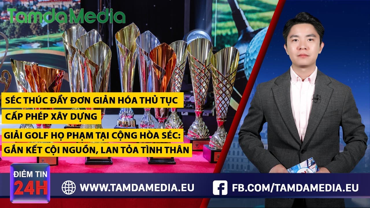 TamdaMedia | ĐIỂM TIN 24H - 16.09.2026 | Séc thúc đẩy đơn giản hóa thủ tục cấp phép xây dựng