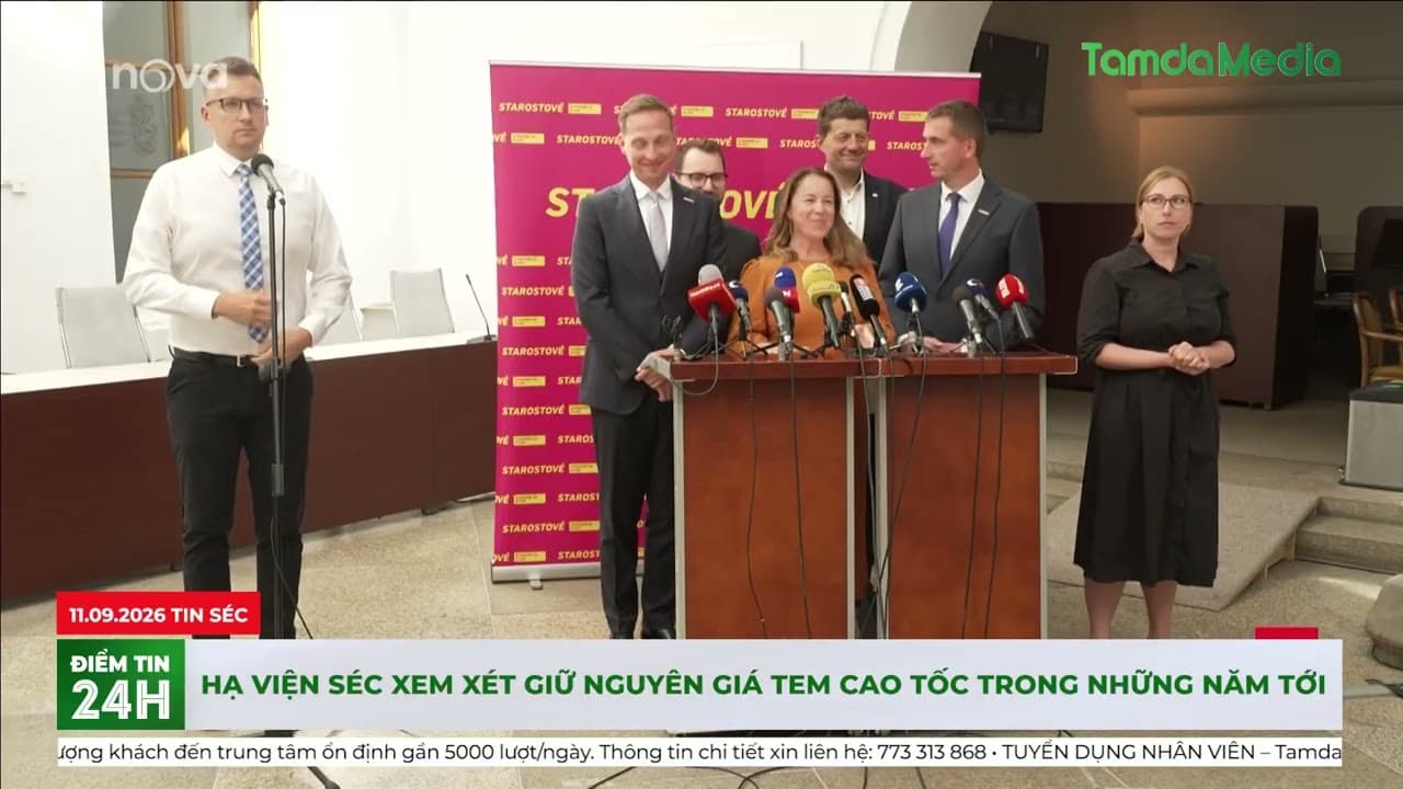 Hạ viện Séc xem xét giữ nguyên giá tem cao tốc trong những năm tới