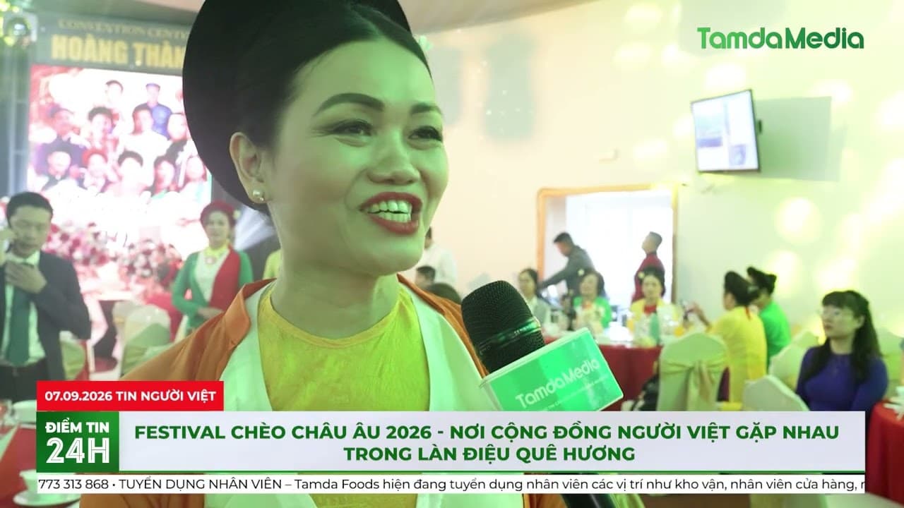 Festival Chèo châu Âu 2026 - nơi cộng đồng người Việt gặp nhau trong làn điệu quê hương