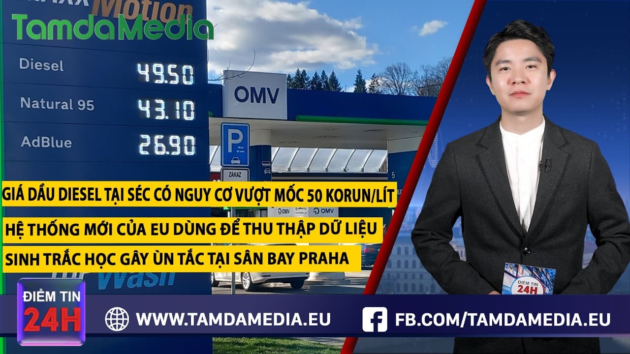 TamdaMedia | ĐIỂM TIN 24H - 18.09.2026 | Hệ thống EES mới của EU gây ùn tắc tại sân bay Praha