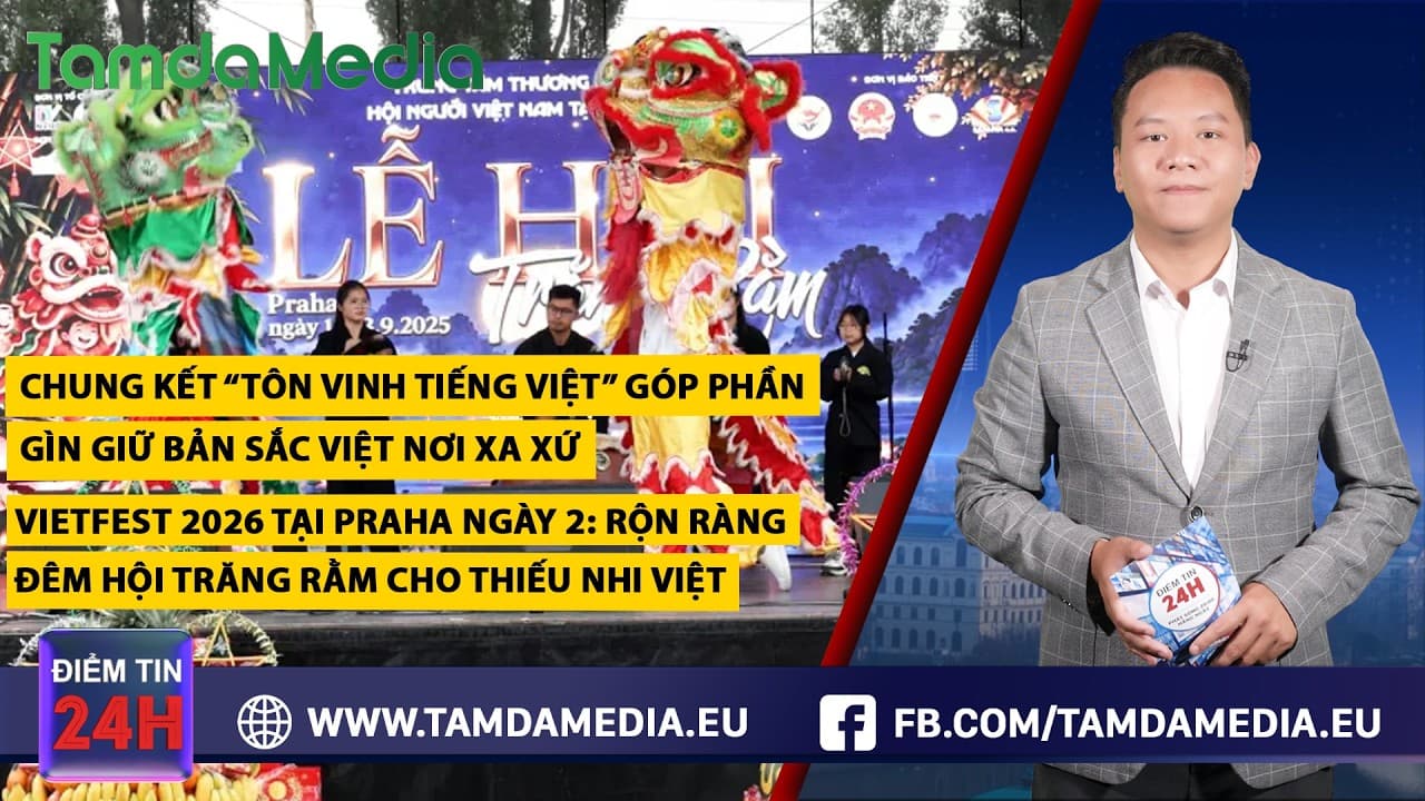 TamdaMedia | ĐIỂM TIN 24H - 14.09.2026 | Séc sẽ siết kiểm soát việc cư trú của người nước ngoài