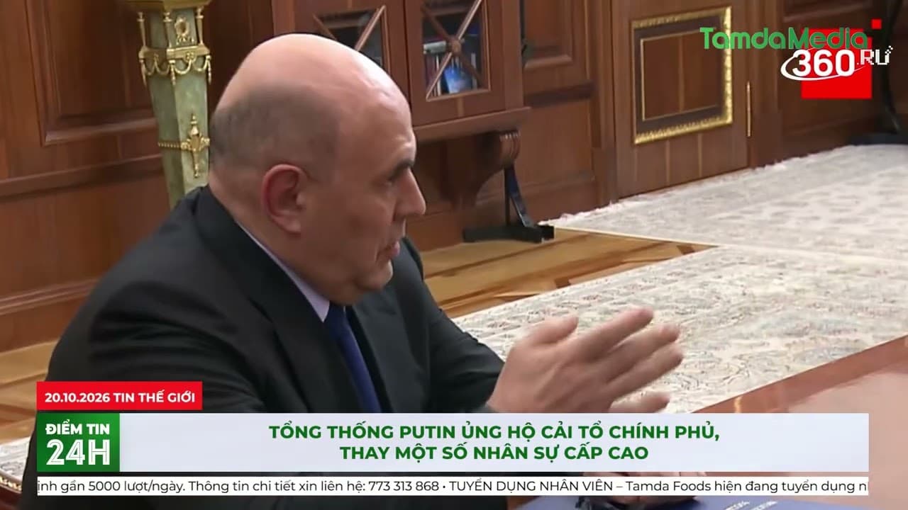Tổng thống Putin ủng hộ cải tổ chính phủ, thay một số nhân sự cấp cao
