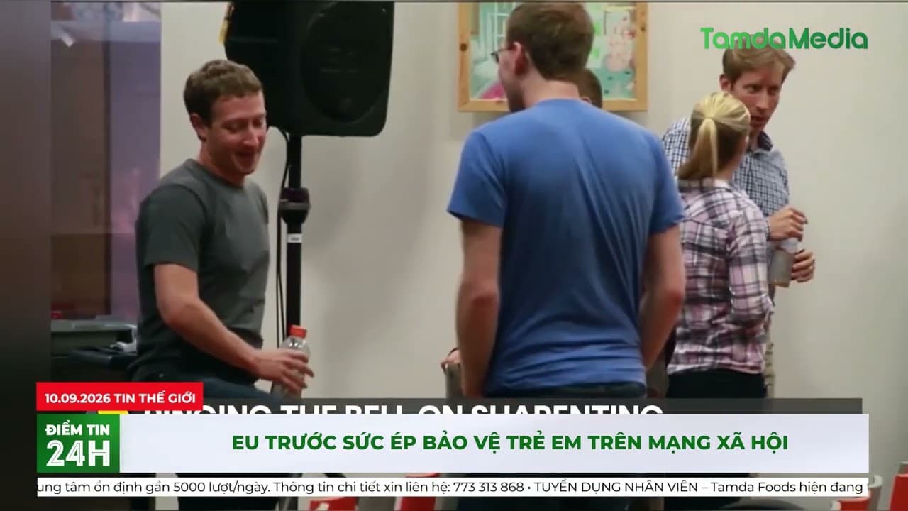 EU trước sức ép bảo vệ trẻ em trên mạng xã hội