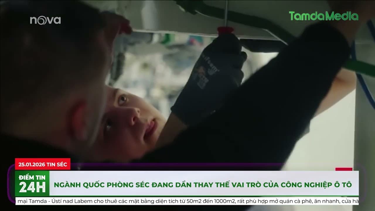 Ngành quốc phòng Séc đang dần thay thế vai trò của công nghiệp ô tô