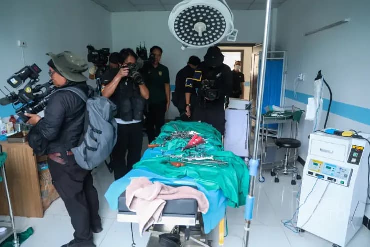 Phát hiện phòng phẫu thuật bên trong sào huyệt lừa đảo ở Campuchia
