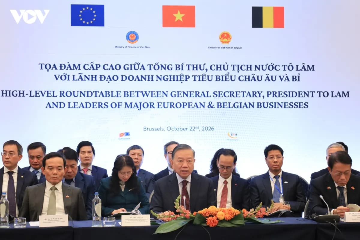 Tổng Bí thư, Chủ tịch nước Tô Lâm đề nghị nâng cấp thương mại Việt Nam-EU