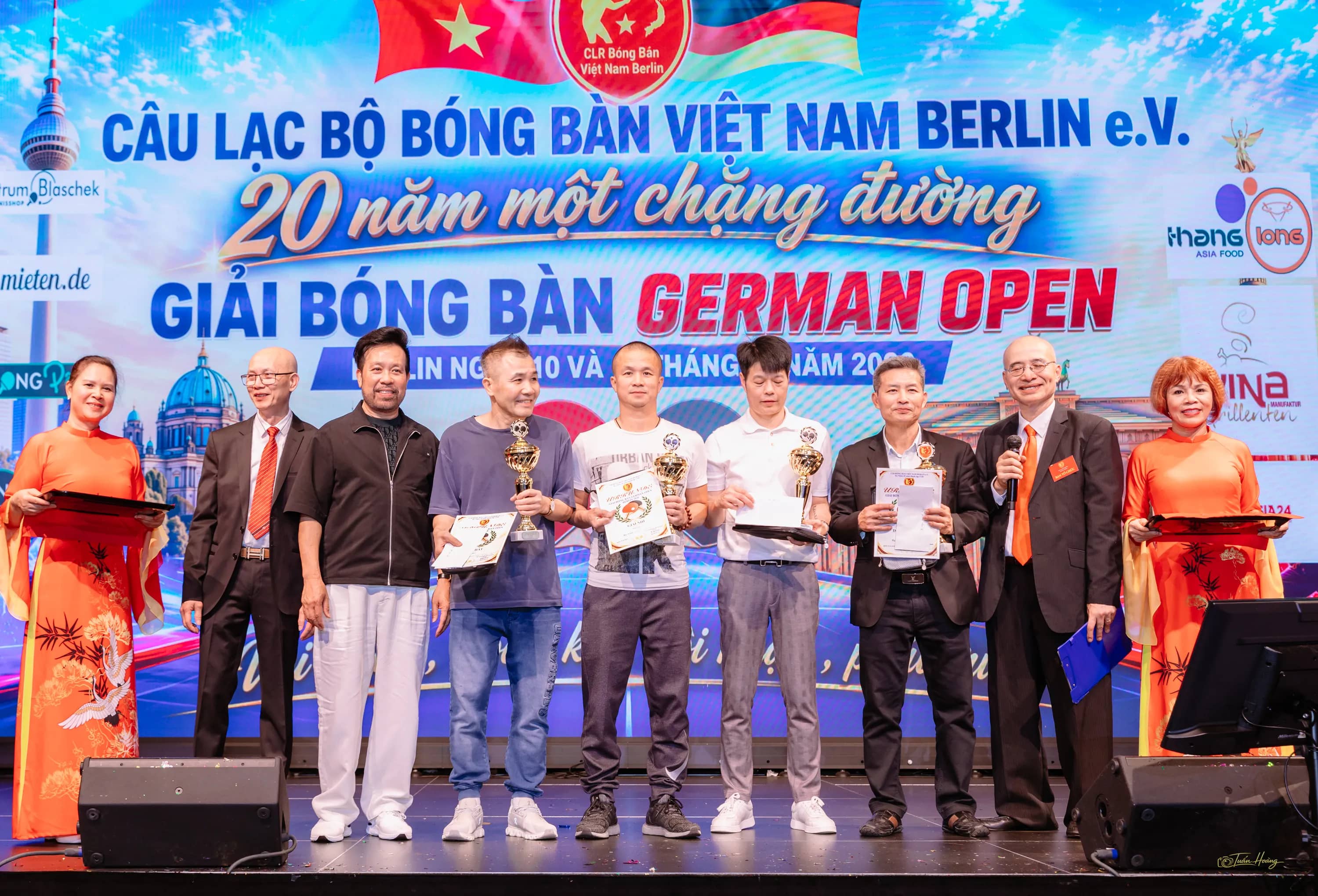 Giải Germany Open và dấu mốc 20 năm CLB Bóng bàn Việt Nam Berlin