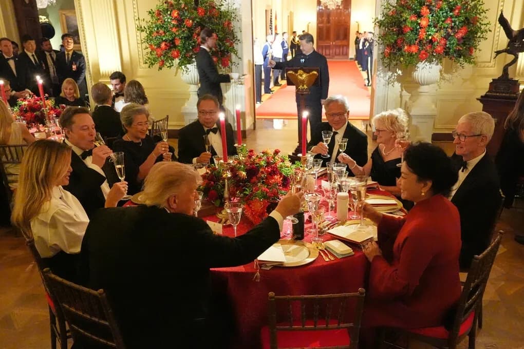 Bên trong quốc yến ông Trump chiêu đãi ông Tập