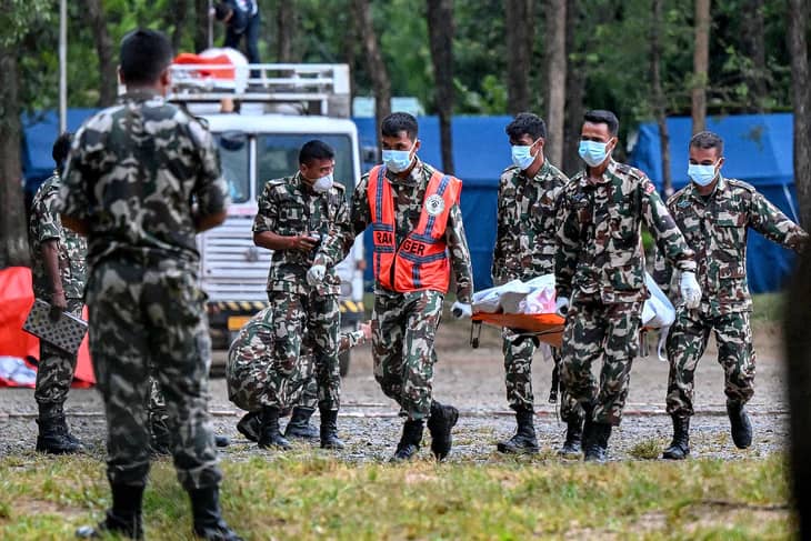 Lũ quét ở Nepal - Trung Quốc: 1.344 thi thể và số mất tích ngày càng cao hơn