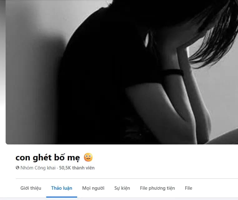 Cảnh báo xuất hiện nhóm "con ghét bố mẹ" với hơn 50.000 thành viên trên mạng xã hội