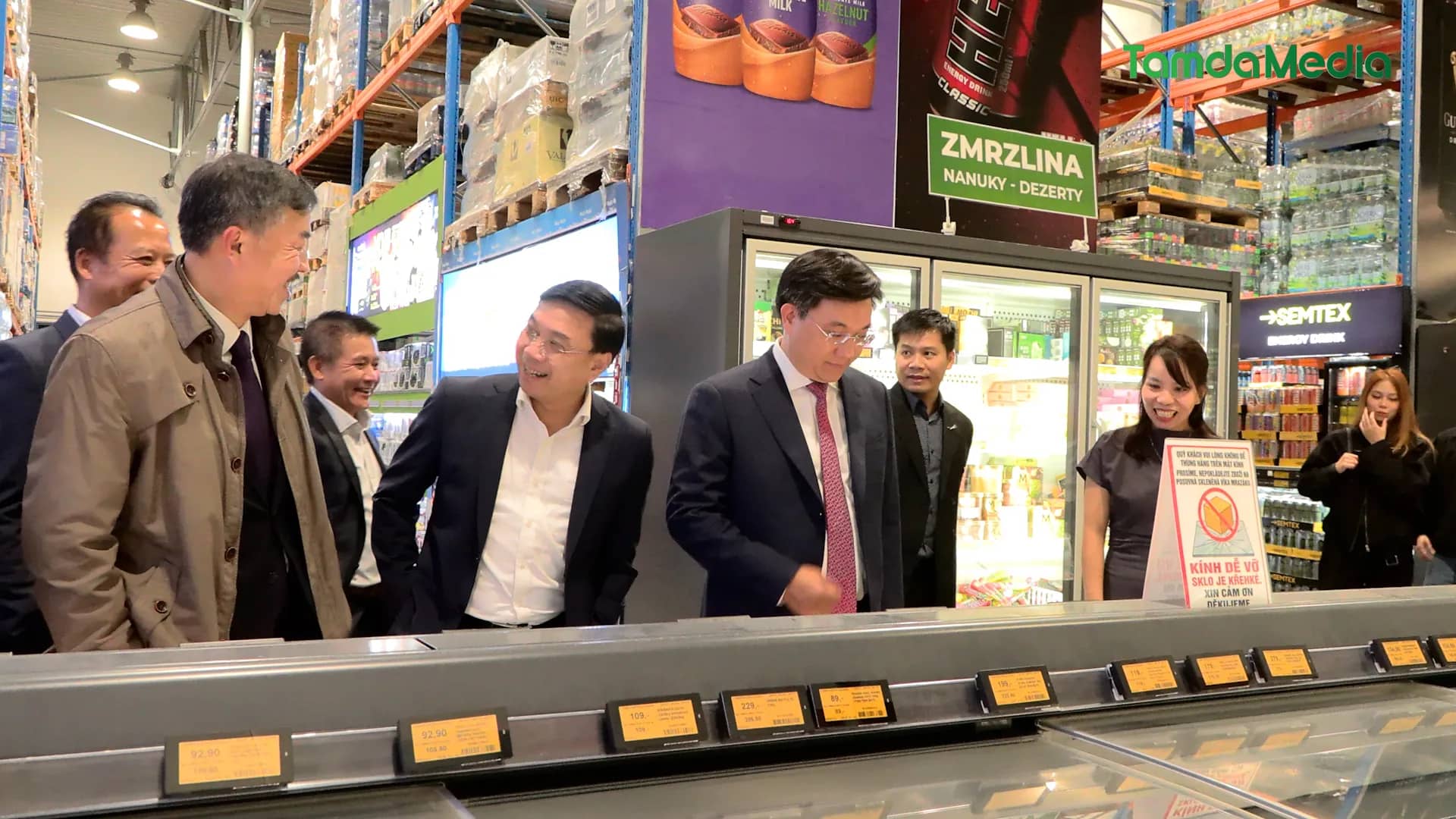 Đoàn công tác tỉnh Phú Thọ thăm Tamda Group tại Cộng hòa Séc