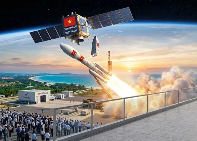 Chấn động: VinSpace 'chốt kèo' với SpaceX, chuẩn bị phóng vệ tinh Việt Nam vào vũ trụ