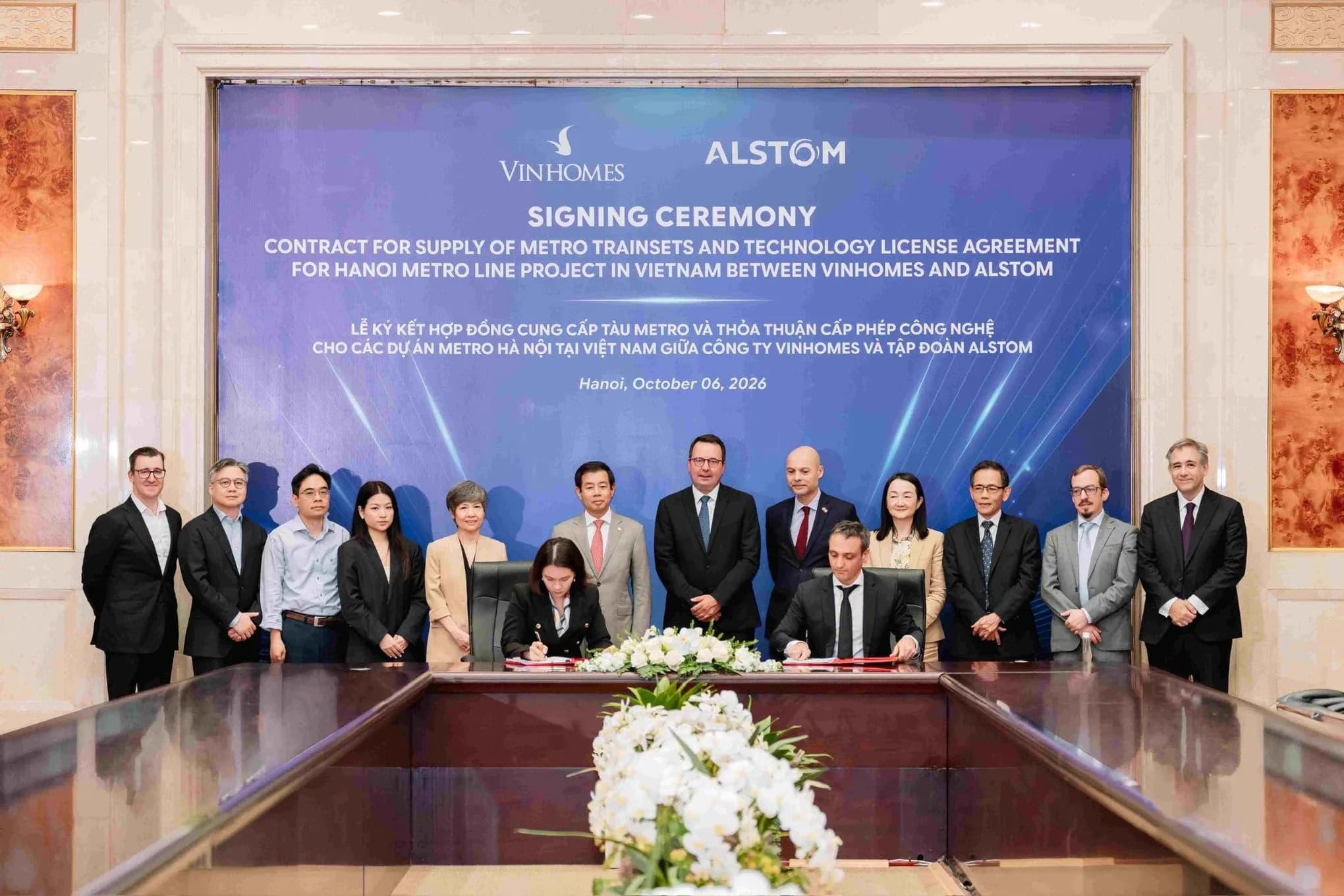 Vingroup sẽ mua 200 đoàn tàu cho dự án đường sắt đô thị