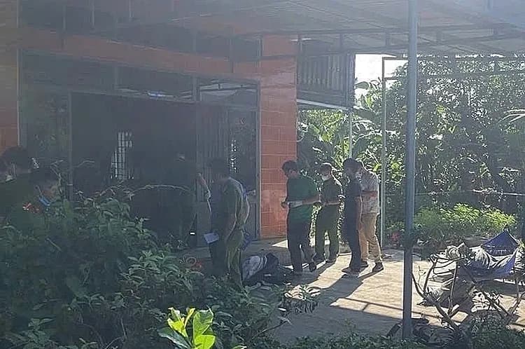 Cháy nhà ở Gia Lai, hai cha con tử vong
