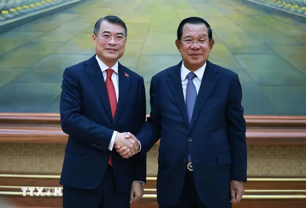 Ông Hun Sen: Chuyến thăm của Thủ tướng Lê Minh Hưng tạo động lực cho quan hệ hai nước