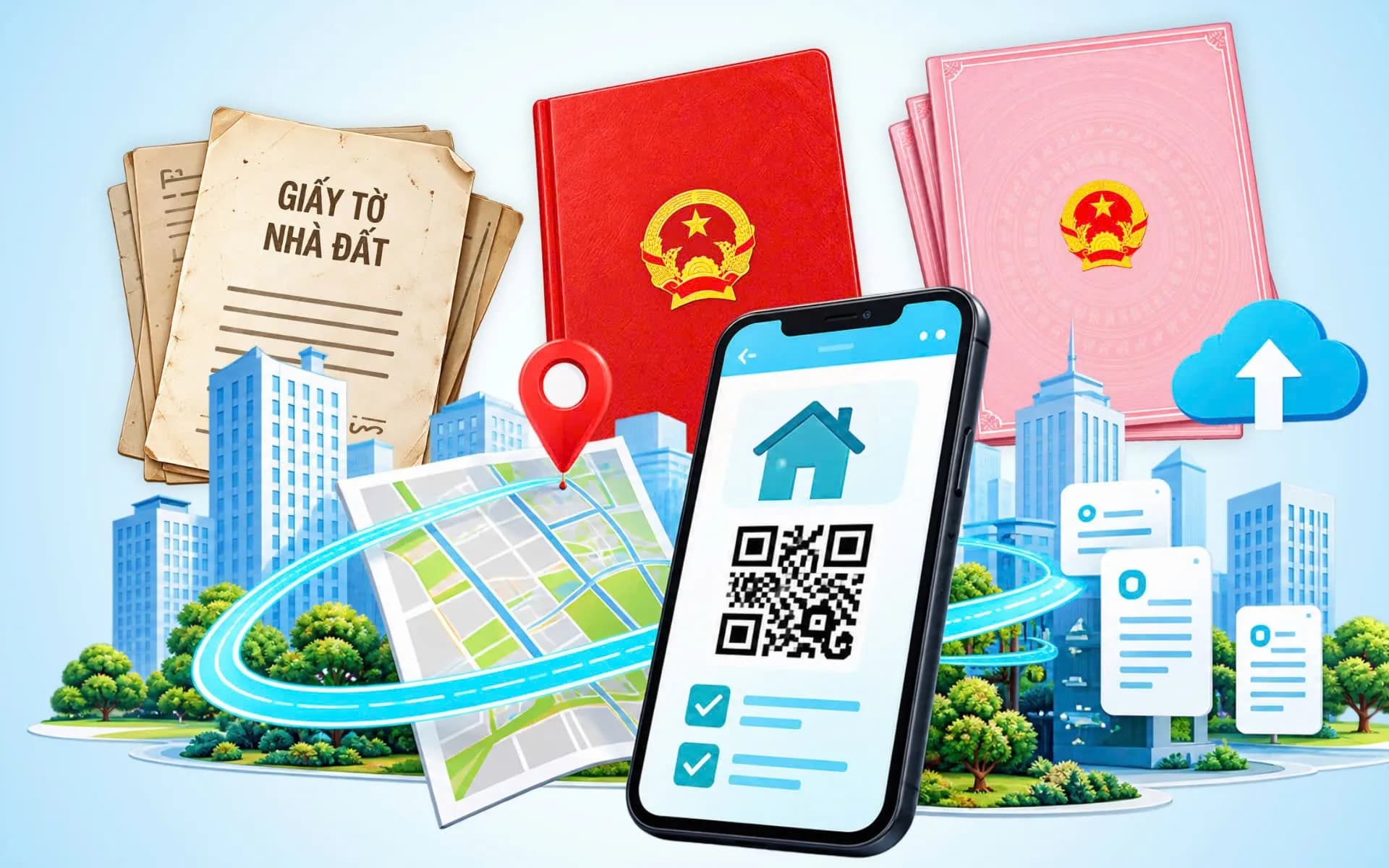 Từ sổ trắng, sổ đỏ, sổ hồng đến sổ điện tử