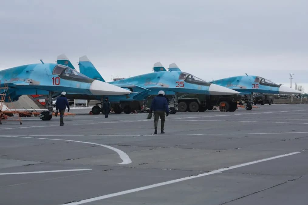Ukraine tuyên bố nã tên lửa Neptune vào sân bay Nga, 6 máy bay ném bom Su-34M hư hại