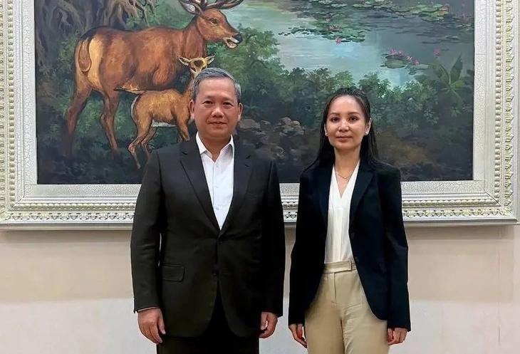 Con gái cựu lãnh đạo phe đối lập Campuchia làm đặc phái viên của Thủ tướng Hun Manet