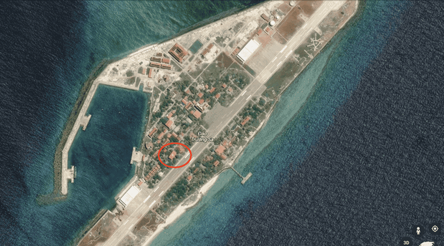 Quốc kỳ Việt Nam ở Trường Sa đã trở lại trên Google Maps, Google Earth