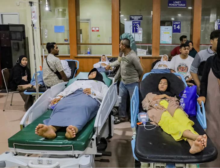 Hơn 500 học sinh Indonesia nhập viện, lại nghi ngộ độc từ 'bữa ăn miễn phí'