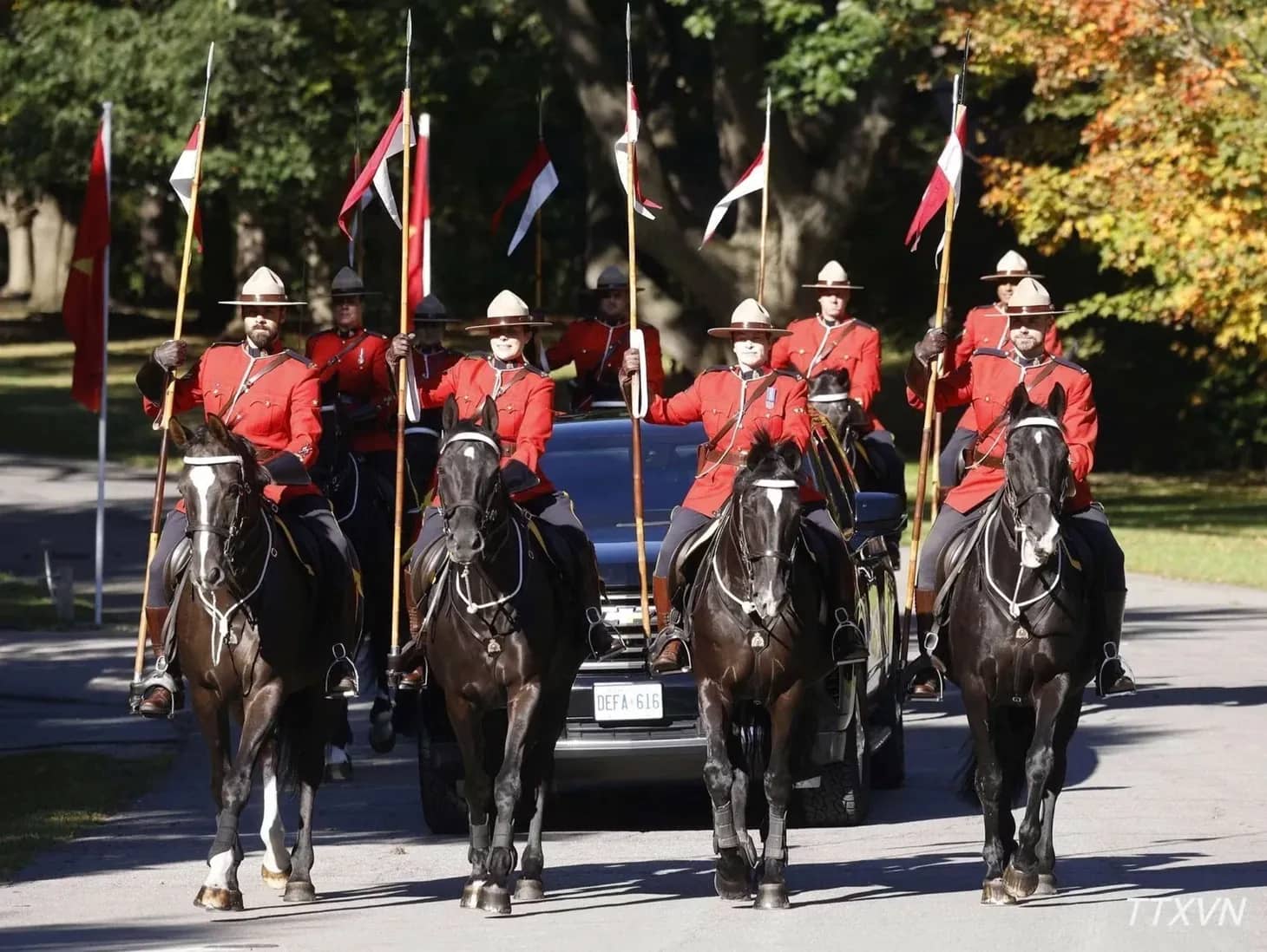 Lễ đón trọng thể Tổng Bí thư, Chủ tịch nước Tô Lâm thăm cấp Nhà nước tới Canada