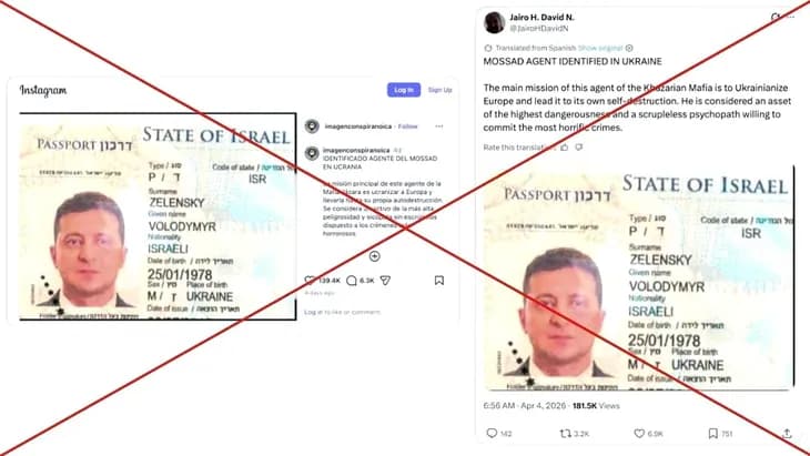 Thực hư 'hộ chiếu Israel' của vợ chồng Tổng thống Zelensky