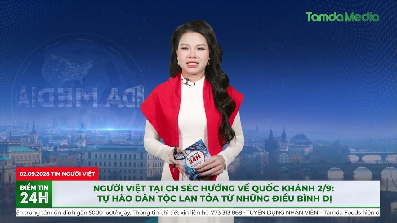 Người Việt tại CH Séc hướng về Quốc khánh 2/9: Tự hào dân tộc lan tỏa từ những điều bình dị